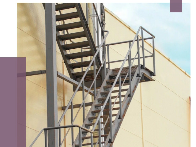 Пожарные лестницы в Сестрорецке от 12299 руб. — монтаж и продажа | ПРОЛЁТ-Сст