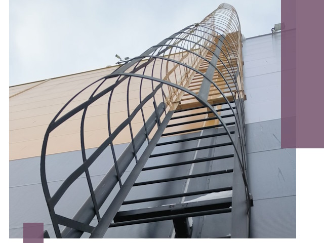 Изготовление и монтаж пожарных лестниц в Сестрорецке профессионально