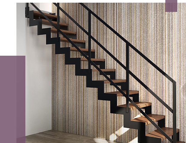 Изготовление металлических лестниц в Сестрорецке от 48683 руб. | ПРОЛЁТ-Сст