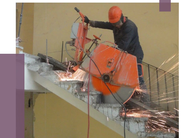 Демонтаж бетонных лестниц в Сестрорецке от 4612 руб. за м2 | ПРОЛЁТ-Сст