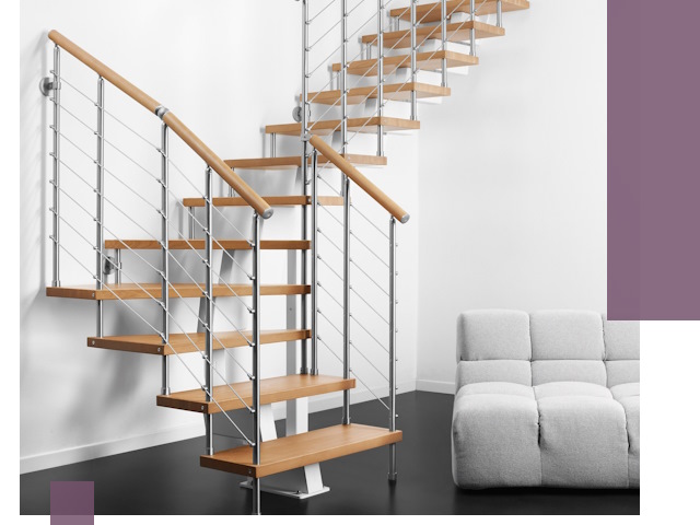 Модульные лестницы под ключ в Сестрорецке — монтаж и изготовление