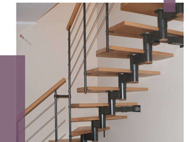 Изготовление модульных лестниц в Сестрорецке от 11530 руб. 