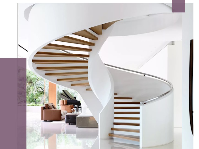 Винтовые лестницы в Сестрорецке под ключ от 48683 руб. | ПРОЛЁТ-Сст