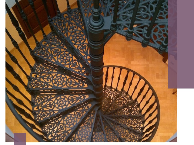 Винтовые лестницы под ключ в Сестрорецке: производство и монтаж