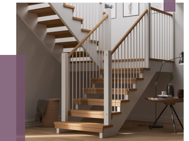 Маршевые лестницы в Сестрорецке от 38178 руб. — монтаж | ПРОЛЁТ-Сст