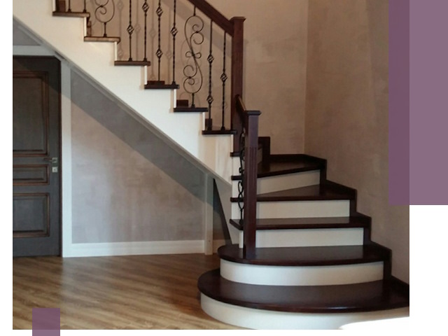 Изготовление Г-образных лестниц под ключ в Сестрорецке