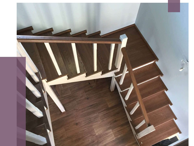 Изготовление П-образных лестниц в Сестрорецке от 15220 руб.