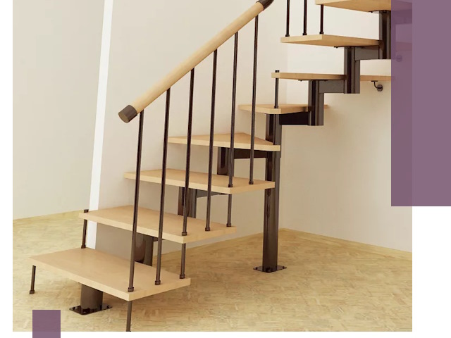 Монтаж лестниц на больцах в Сестрорецке — быстро и надежно