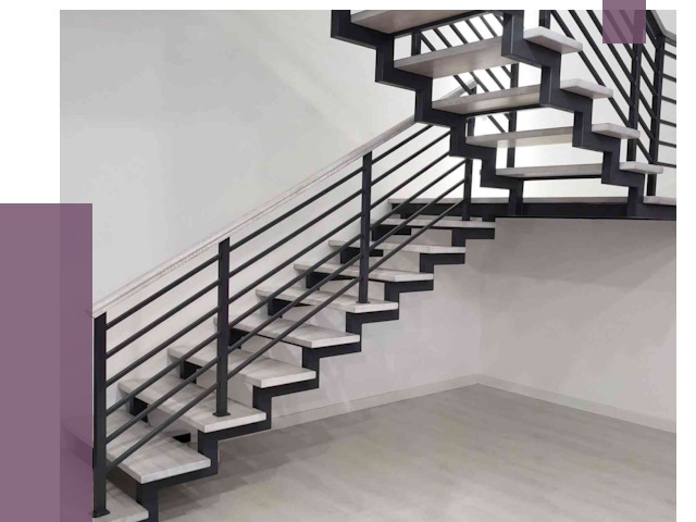 Лестницы на металлокаркасе под ключ в Сестрорецке от 12811 руб. | ПРОЛЁТ-Сст