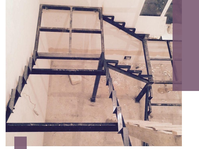 Монтаж лестниц на металлокаркасе в Сестрорецке быстро и качественно