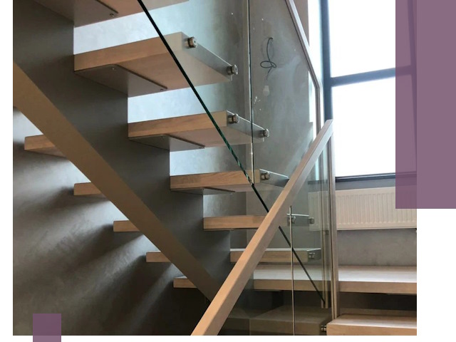 Изготовление лестниц на монокосоуре в Сестрорецке с монтажом и гарантией