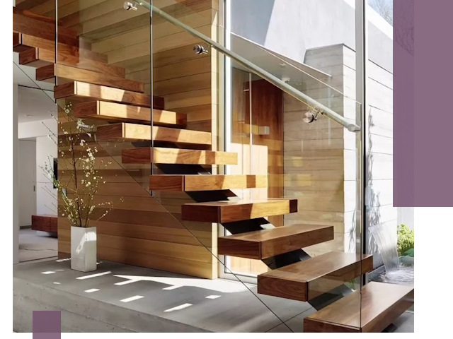 Современные лестницы на заказ в Сестрорецке — изготовление и монтаж