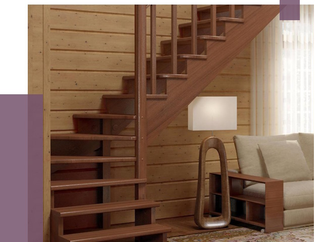 Лестницы эконом класса в Сестрорецке от 18294 руб. бюджетные решения