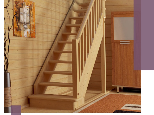 Лестницы эконом класса под ключ в Сестрорецке — недорого и быстро