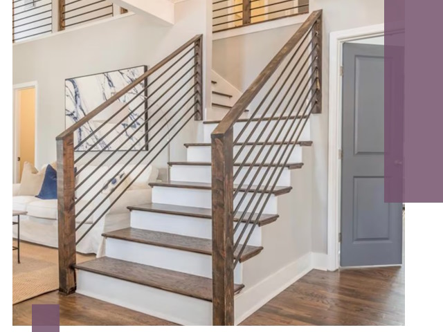 Лестницы для коттеджа под ключ в Сестрорецке — изготовление и монтаж