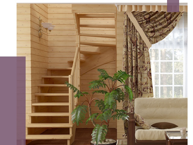 Лестницы для дачи в Сестрорецке от 76099 руб.  | ПРОЛЁТ-Сст