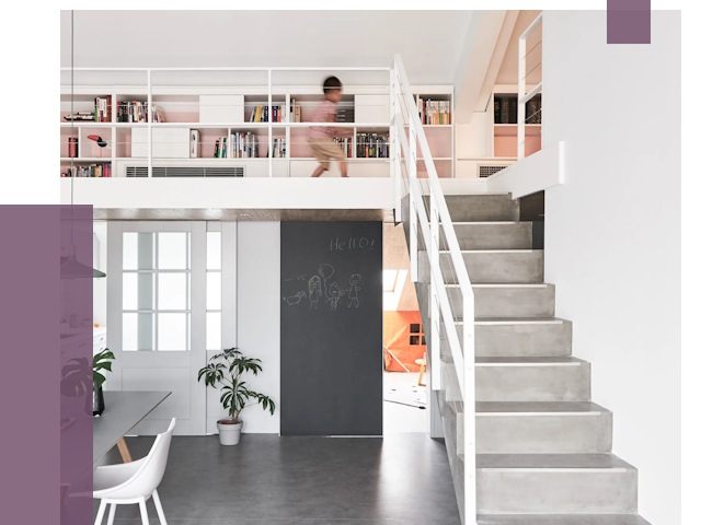 Лестницы для двухуровневой квартиры в Сестрорецке от 176795 руб. | ПРОЛЁТ-Сст