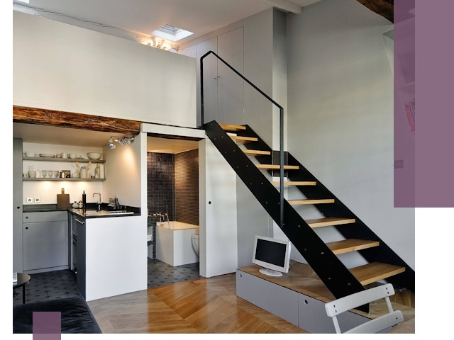 Лестницы на антресоль под ключ в Сестрорецке — изготовление и монтаж