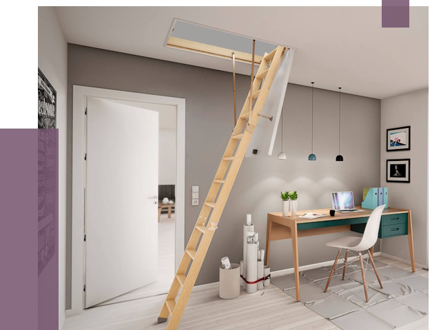 Чердачные лестницы в Сестрорецке — от 14605 руб. | ПРОЛЁТ-Сст