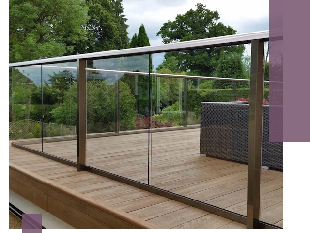 Алюминиевые перила на заказ в Сестрорецке — монтаж и гарантия