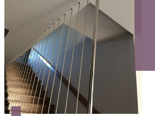 Тросовые перила под ключ в Сестрорецке — производство и монтаж