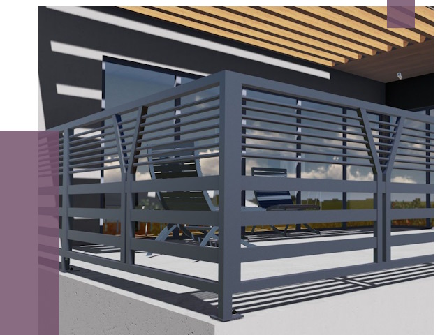 Изготовление балконных ограждений в Сестрорецке от 10761 руб. | ПРОЛЁТ-Сст