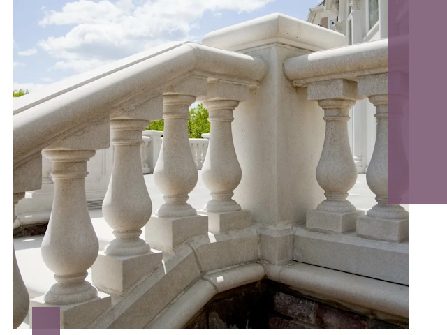 Балюстрады из металла и камня под ключ в Сестрорецке