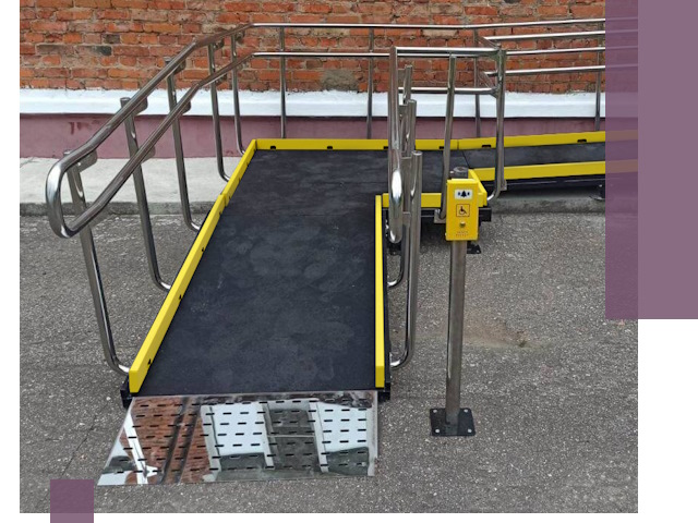 Изготовление наклонных пандусов для инвалидов в Сестрорецке