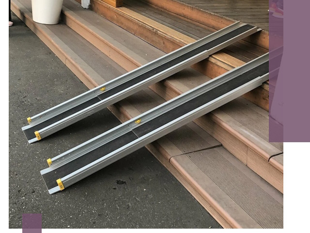 Телескопические пандусы под ключ в Сестрорецке — изготовление и монтаж