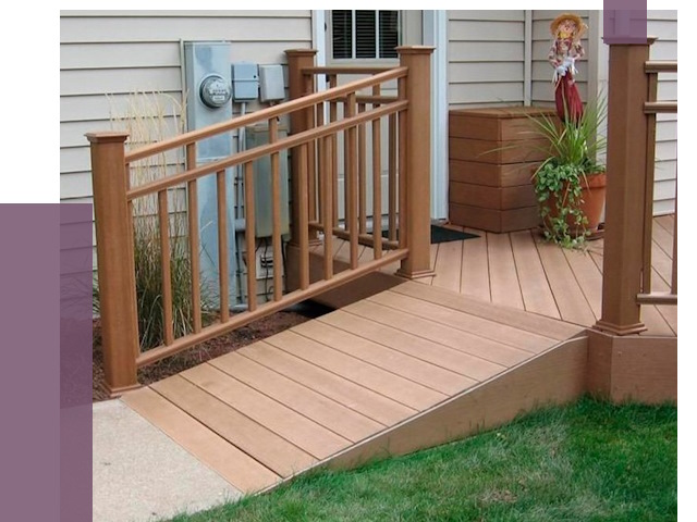 Пандус на крыльцо в Сестрорецке под ключ от 7789 руб. 