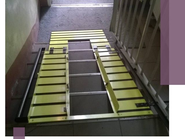 Профессиональный монтаж пандуса в подъезд в Сестрорецке