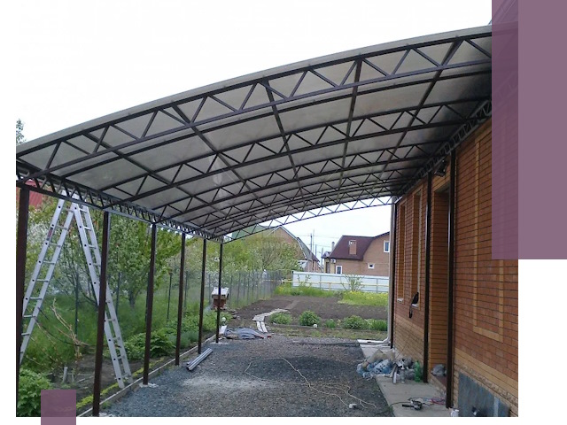 Профессиональный монтаж навесов под ключ в Сестрорецке