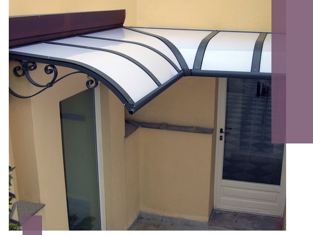 Монтаж козырьков любой сложности в Сестрорецке под ключ