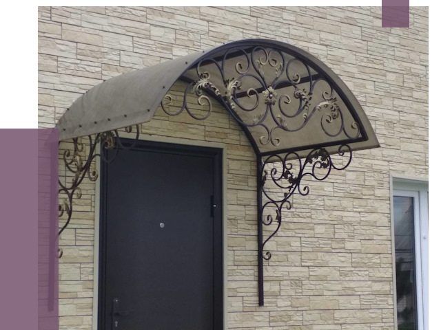 Ремонт козырьков в Сестрорецке от 7431 руб.  | ПРОЛЁТ-Сст