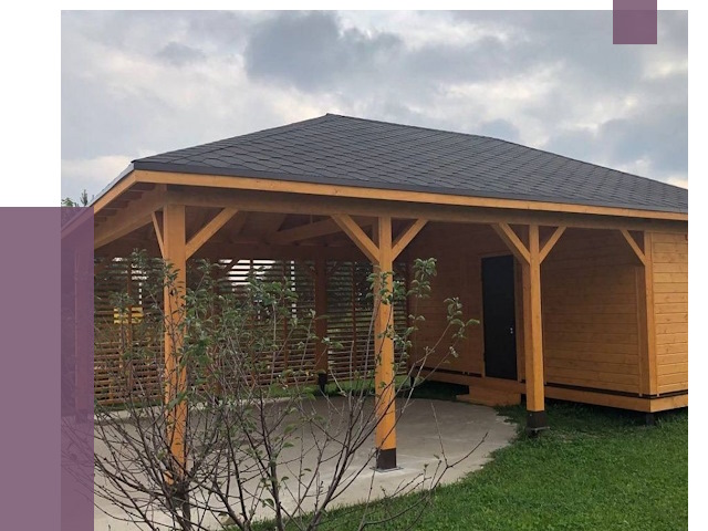 Навесы под ключ в Сестрорецке от 48427 руб.  | ПРОЛЁТ-Сст