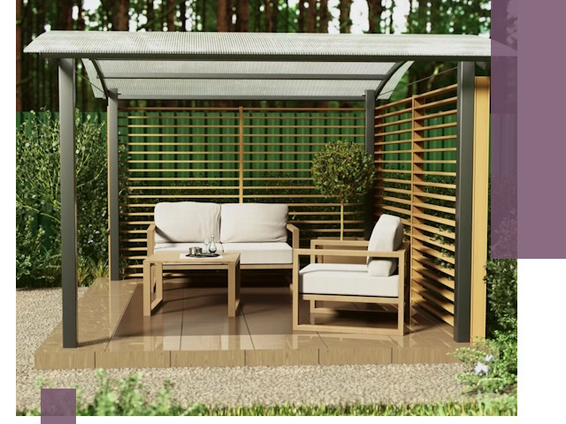 Навесы для дачи в Сестрорецке: изготовление, монтаж и демонтаж