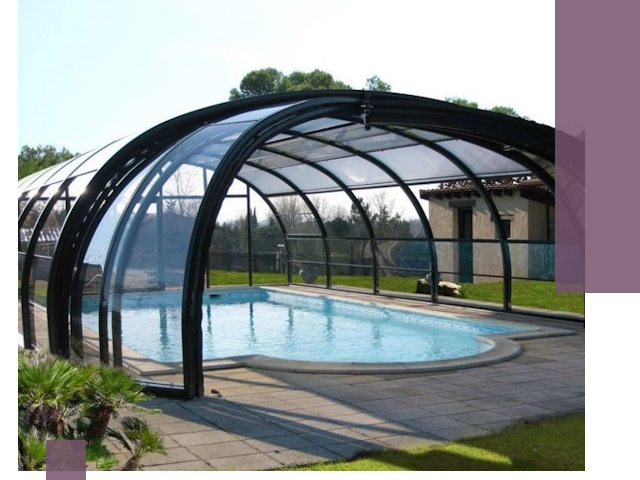 Навесы для бассейна в Сестрорецке: изготовление и монтаж под ключ