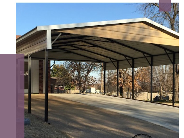 Двускатные навесы в Сестрорецке от 8045 руб.  | ПРОЛЁТ-Сст