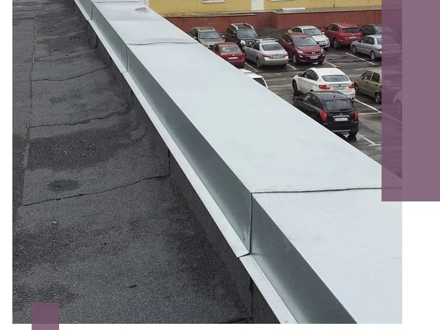 Изготовление парапетов из металла и нержавейки в Сестрорецке