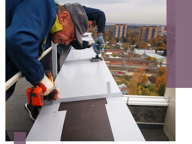 Монтаж парапетов в Сестрорецке — установка прочных металлических ограждений