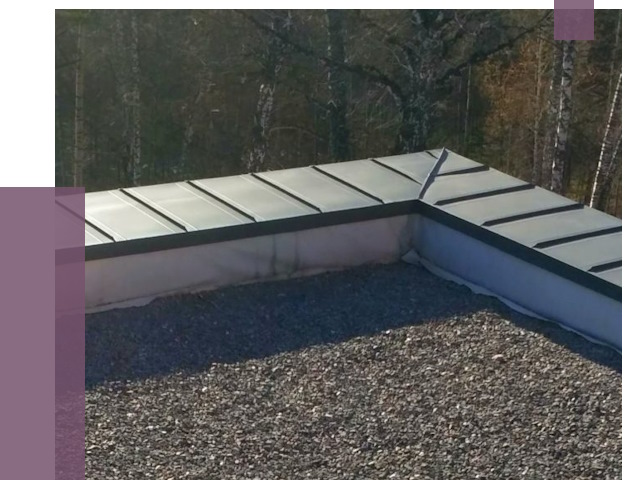 Металлические парапеты в Сестрорецке от 4305 руб. под ключ | ПРОЛЁТ-Сст