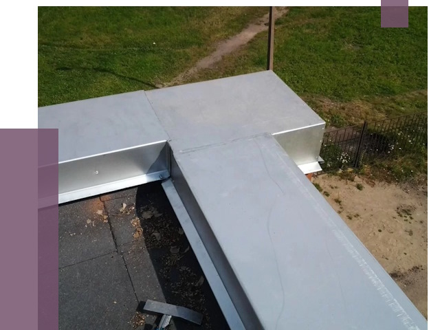 Оцинкованные парапеты в Сестрорецке от 8045 руб. | ПРОЛЁТ-Сст