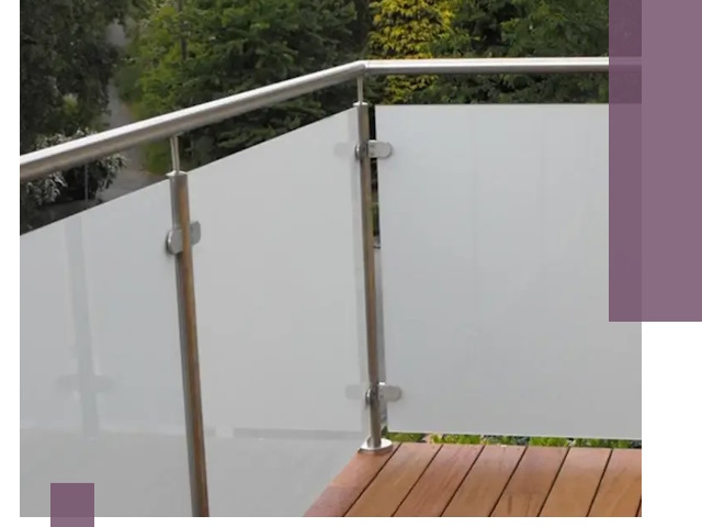 Алюминиевые парапеты для балконов и террас в Сестрорецке