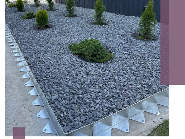 Оцинкованные металлические бордюры под заказ в Сестрорецке