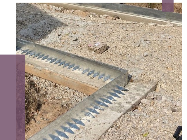 Нержавеющие бордюры в Сестрорецке от 4817 руб. под ключ | ПРОЛЁТ-Сст