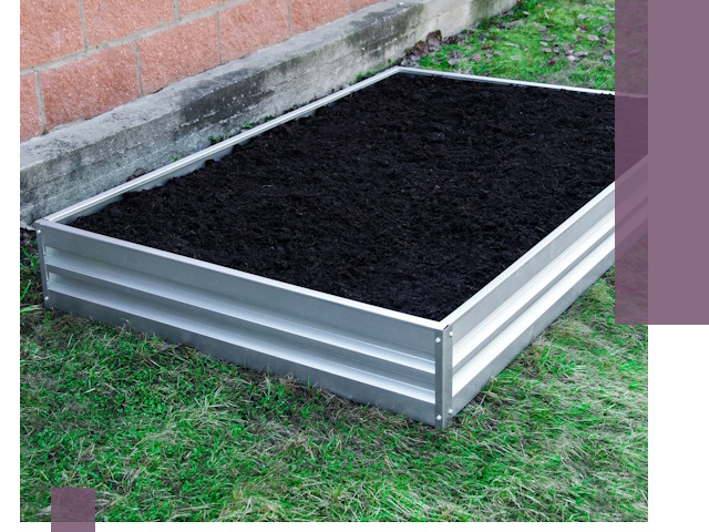 Металлические бордюры для грядок в Сестрорецке: прочность и аккуратность