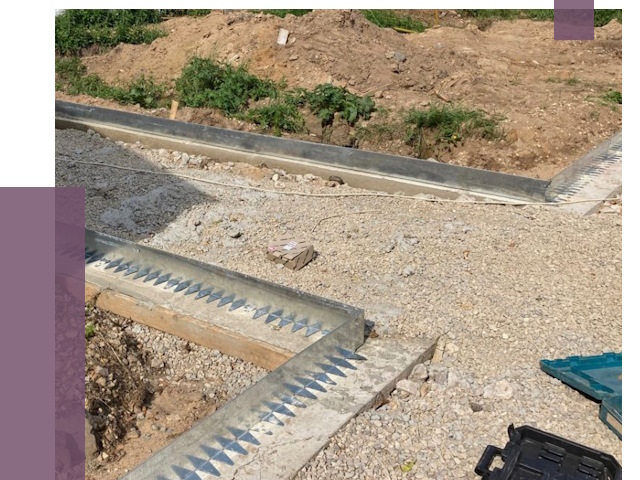 Металлические бордюры для дорожек в Сестрорецке от 4920 руб.