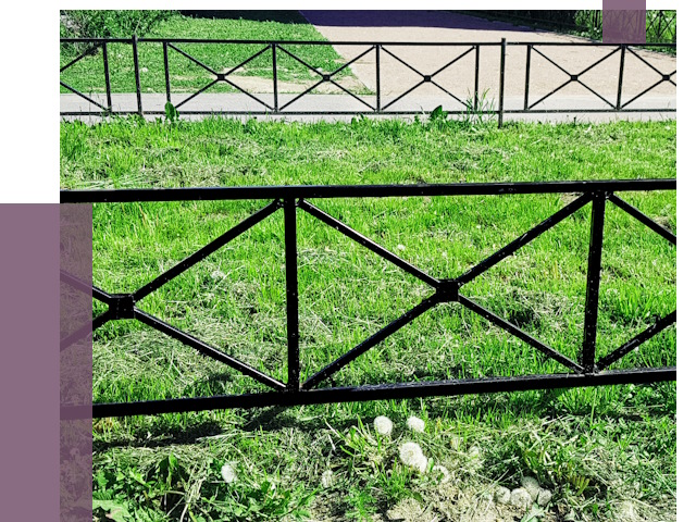 Металлические газонные ограждения в Сестрорецке от 4305 руб.