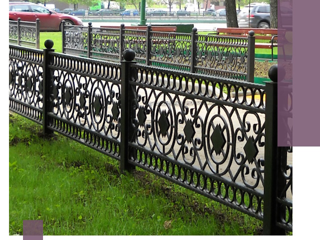 Секционные газонные ограждения под ключ в Сестрорецке