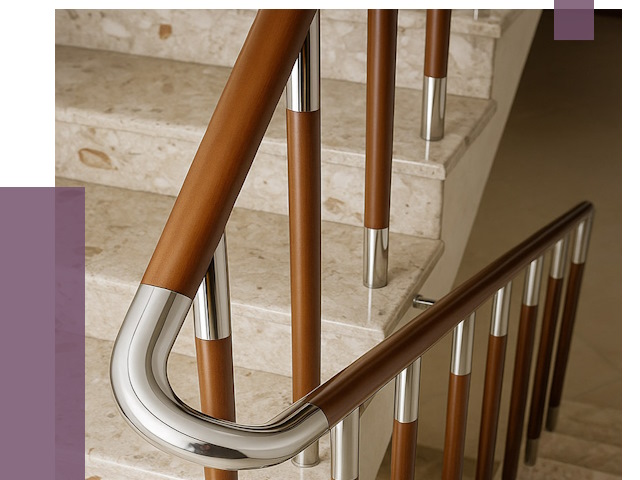 Монтаж поручней в Сестрорецке от 9737 руб. монтаж под ключ | ПРОЛЁТ-Сст